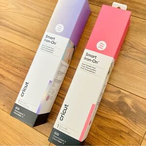 Cricut Smart Iron-On Vinyl in Pink and Purple
